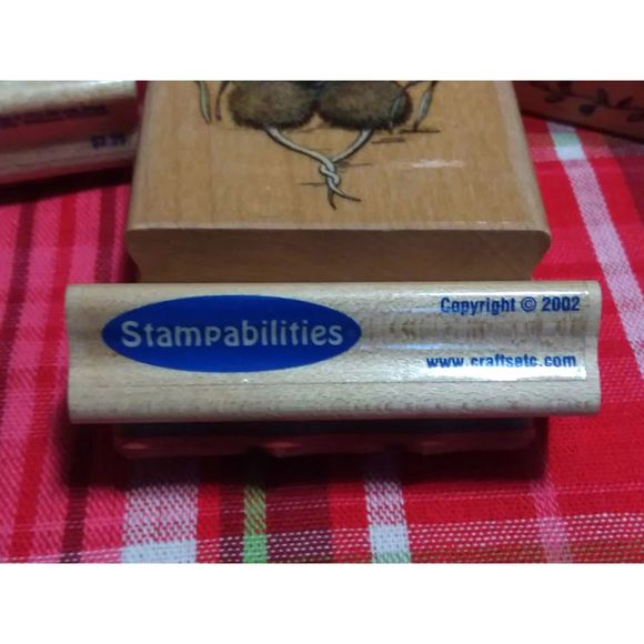 Stampabilities Horse Line DR 1020 Wood Rubber Stamp Equine 2002/Y2K Vtg Retired - Picture 2 of 4